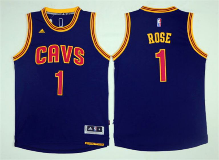 Men Cleveland Cavaliers #1 Rose Blue NBA Jerseys->cleveland cavaliers->NBA Jersey